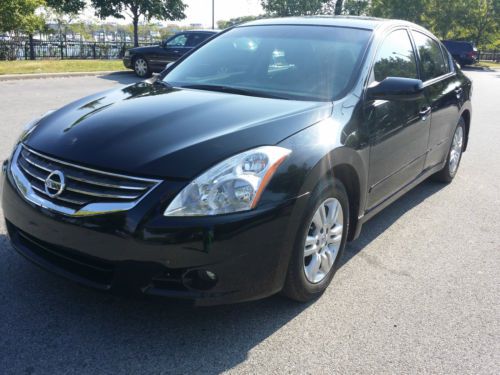 2012 nissan altima sl sedan 4-door 2.5l no reserve salvage runs great spoiler