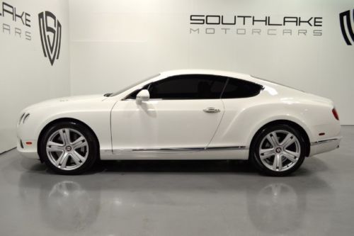 2013 Bentley V8 Continental Cpe! RARE GLACIER WHITE ON LINEN!! CLEAN CARFAX!, US $154,900.00, image 3