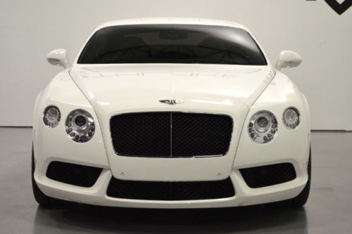 2013 Bentley V8 Continental Cpe! RARE GLACIER WHITE ON LINEN!! CLEAN CARFAX!, US $154,900.00, image 4