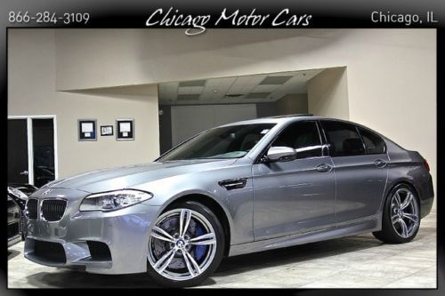 2013 bmw m5 sedan bang &amp; olfusen sound 20 style 343m wheels space gray loaded!