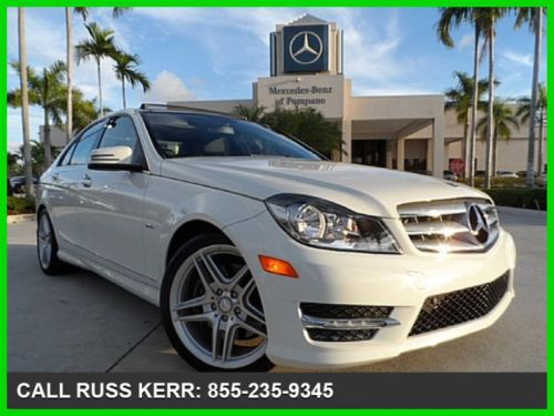 2012 mercedes-benz c350 sport certified nav 3.5l v6 24v automatic rwd sedan