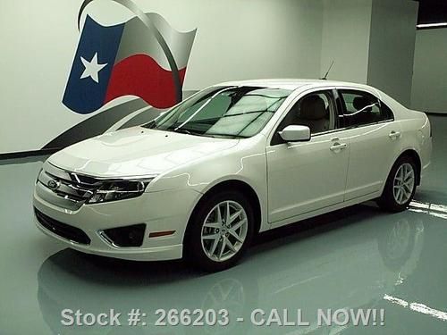 2012 ford fusion sel heated leather cruise control 31k! texas direct auto