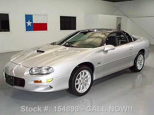 2000 chevy camaro z28 ss 6-speed t-top leather only 25k texas direct auto