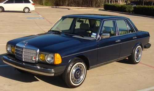 1977 mercedes benz 300d restored classic custom collectible model 123 diesel