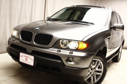 **we finance** 2005 bmw x5 awd panoramicsunroof autotransmission