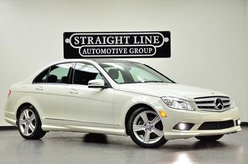 2010 mercedes benz c300 sport white navigation