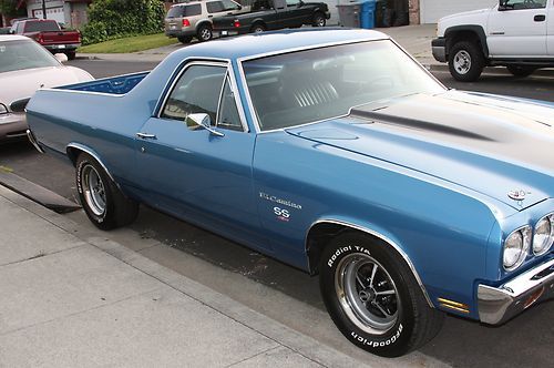 1970 el camino ss  ls5 with 454 matching numbers 4spd with air