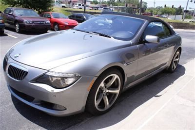 2008 bmw 650i convertible nav sport comfort access cold weather satellite hd!