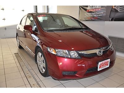 1.8l 4cyl 1 owner trade-in low mileage red 4dr front wheel drive ac air power cd