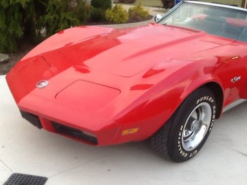 1974 corvette convertible original 52360 miles in storage since 1984