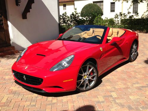 2009 ferrari california (hard top convertible)