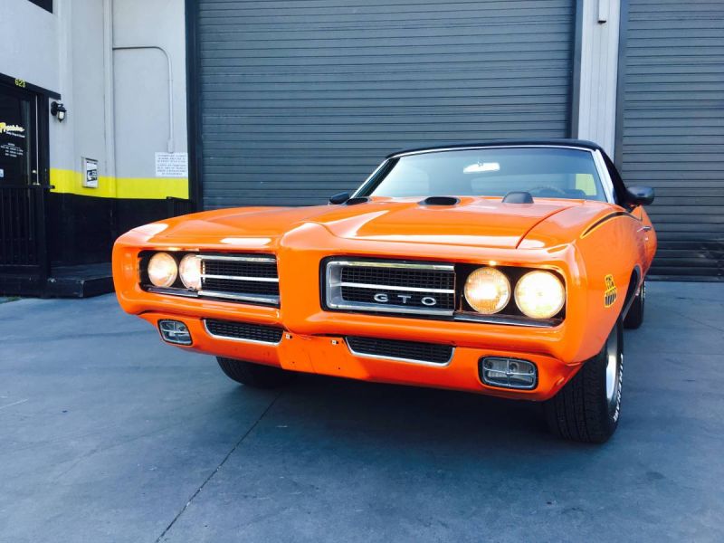 1969 pontiac gto convertible 400 4-speed