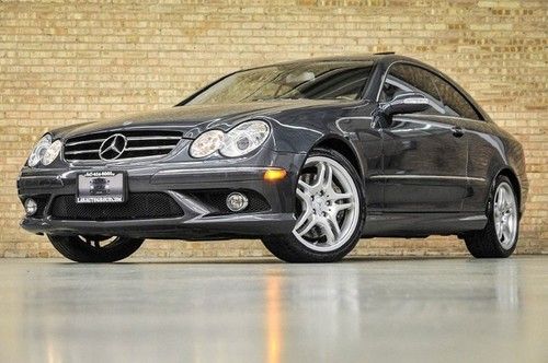 2008 mercedes benz clk550 coupe! premium 2! navigation! xenons! heated seats!