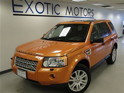 2008 land rover lr2 se tech pkg awd orange/blk nav htd-sts xenons pano alpine cd