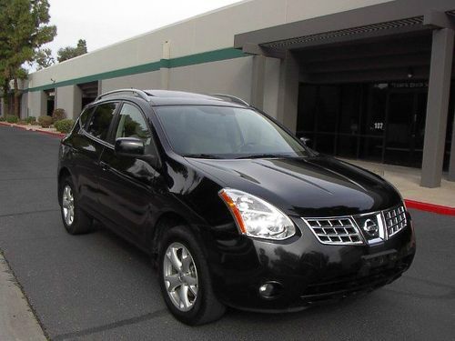 2009 nissan rogue sl awd leather   sunroof   all toys  loaded sharp