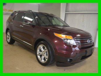 2011 ford explorer limited, nav, dual-pane roof, ford certified 7yr/100k