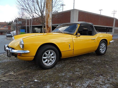 1969 triumph spitfire mk3 ex condition restored ready to go must see no reserve