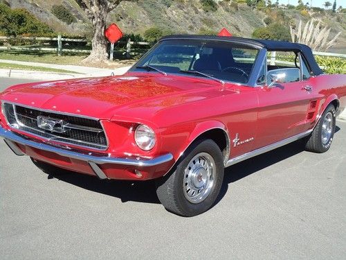 1967 ford mustang convertible