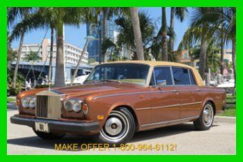 1980 rolls royce silver shadow wraith ii lwb 50k orig miles well maintained