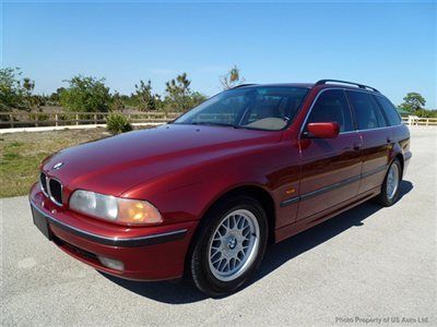 Wagon 90k miles  like new florida car sunroof leather carfax service low reserv