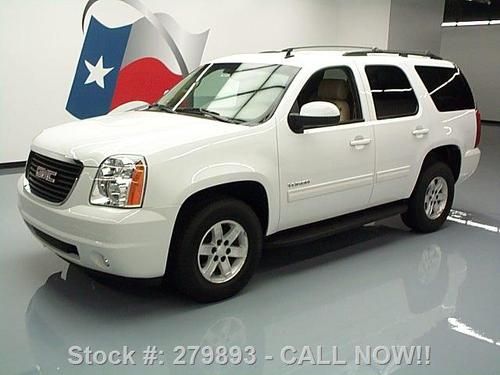 2010 gmc yukon 8pass leather nav rear cam dvd video 35k texas direct auto