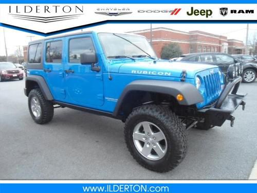 2011 jeep wrangler unlimited rubicon 4" lift