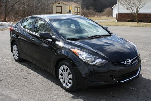 2013 hyundai elantra gls salvage low flood 100% run and drive