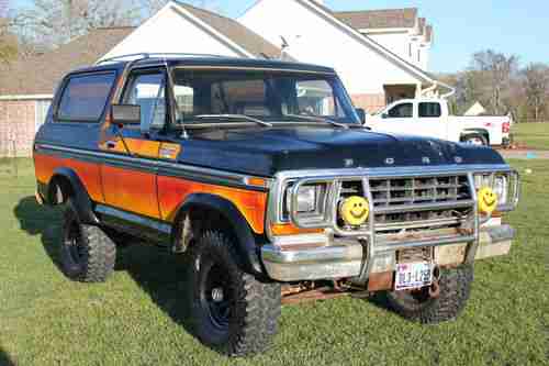 1979 Ford bronco decals #8