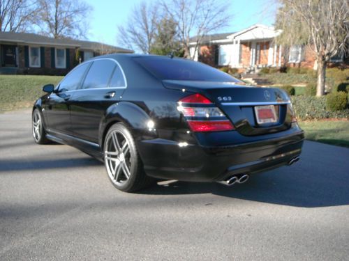 2008 mercedes benz s63 amg only 41180mi and new highperformance tires