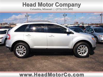 2010 ford edge sel fwd low miles 4 door sedan auto gas warranty 3.5l v6 silver