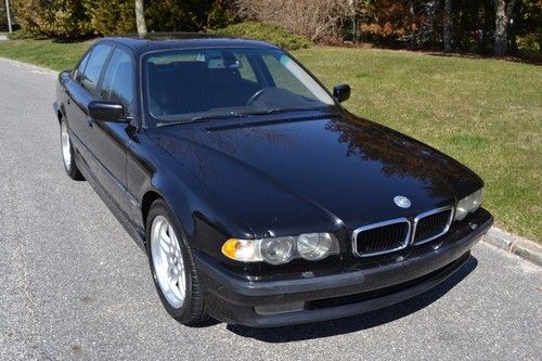 2001 bmw 740i sedan with a sport package.