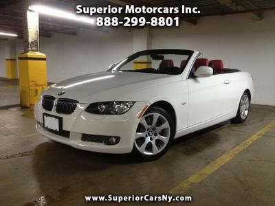 2010 bmw 335i convertible navigation 1 owner red interior premium mint loaded