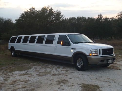 2004 ford excursion eddie bauer sport utility 4-door 6.0l limo limousine