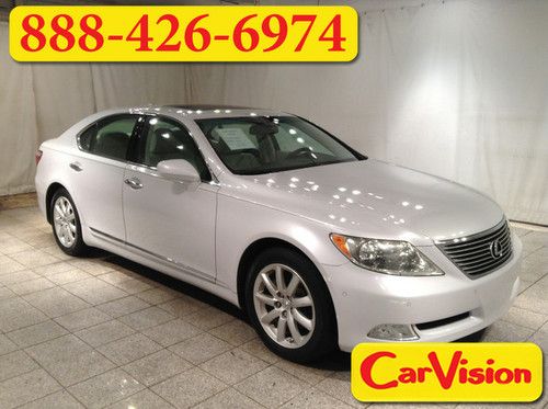 2008 lexus ls 460 sdn v8 navi leather moonroof alloys mark levinson heated seats