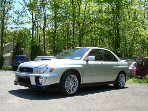 2002 subaru impreza wrx sedan 4-door 2.0l