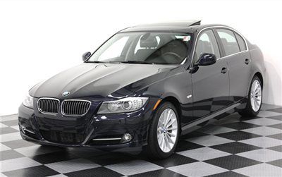 6 speed manual 300hp twin turbo 335i sedan low miles warranty clean carfax