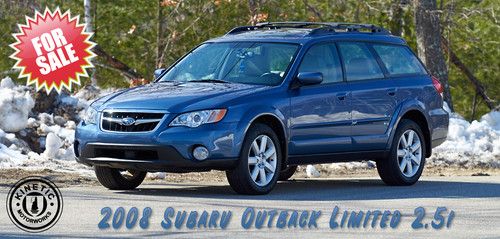 2008 subaru outback 2.5i limited wagon 4-door 2.5l