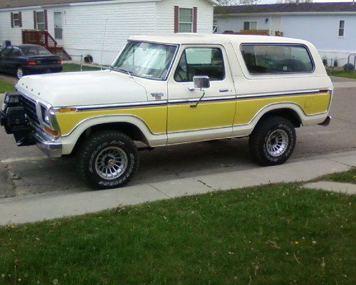 1978 ford bronco ranger xlt sport utility 2-door 5.8l