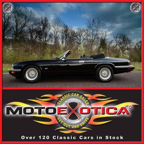 1994 jaguar xjs-triple black convertible-ready for a summer cruise!