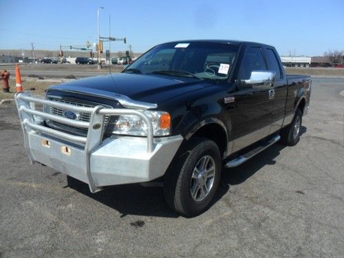 Xlt, extended cab 4dr,  5.4 liter v8, 4x4, heavy duty guard, extra nice warranty