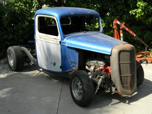 1935 ford hot rod rat rod project 1/2 ton pick up f100