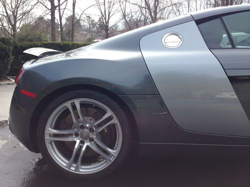 2009 audi r8 4.2l v8 daytona gray pearl