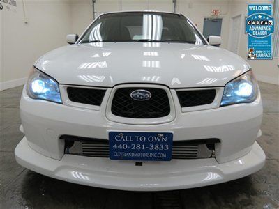 2006 impreza wrx sti awd turbo navigation custom fast carfax we finance 20595