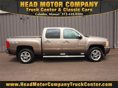 2012 chevrolet silverado ltz 4wd crew cab 143.5 low miles gasoline