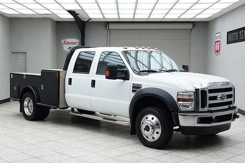 2008 ford f450 diesel 4x4 dually hauler lariat heated leather powerstroke