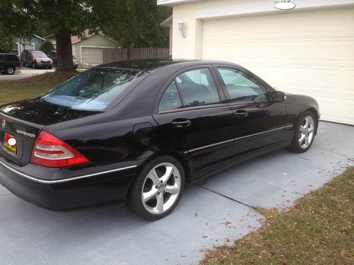 A beautiful mercedes c230