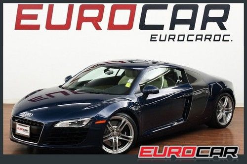 R8 coupe manual carbon fiber navi bang &amp; olufsen sound rear view camera ca car