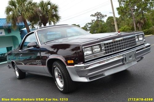 Classic all original 1986 el camino true ss 305ci 5l v8 automatic