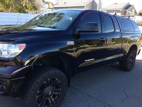 2010 toyota tundra trd 4x4 - black - offroad upgrades - dream truck!