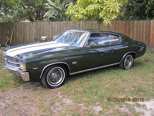 1971 chevelle  malibu 307